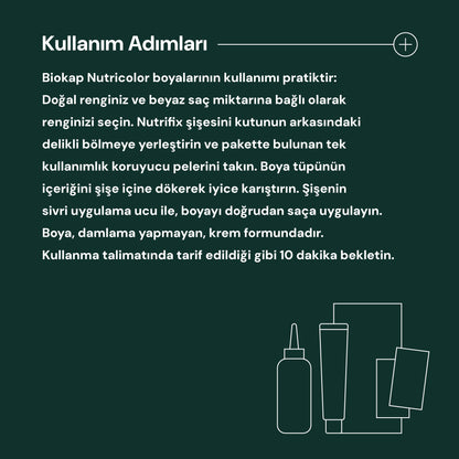 BioKap Nutricolor Delicato Rapid Saç Boyası 135 ml | 4.0 Doğal Kahverengi