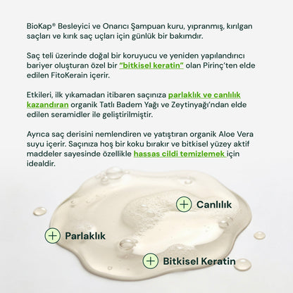 BioKap Besleyici Onarıcı Şampuan 200ml