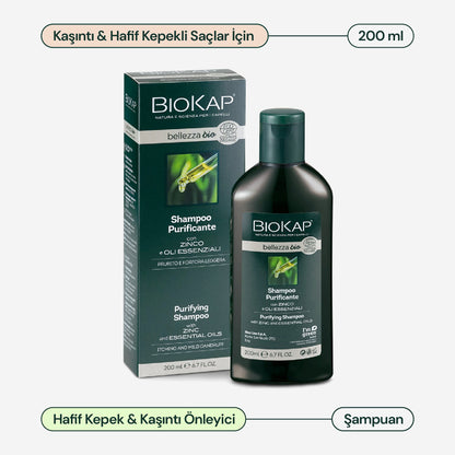 Biokap Bellezza Bio Arındırıcı Şampuan 200 ml
